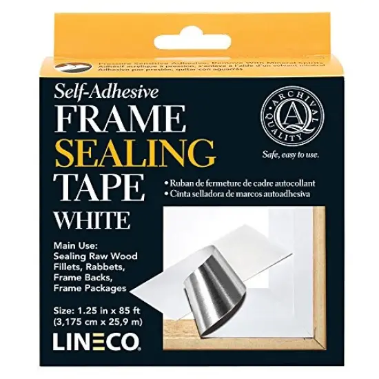 Lineco Frame Sealing Tape Color: White {1}