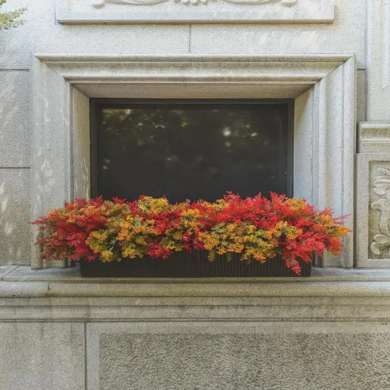 12Pcs Artificial Fall Flowers {4}