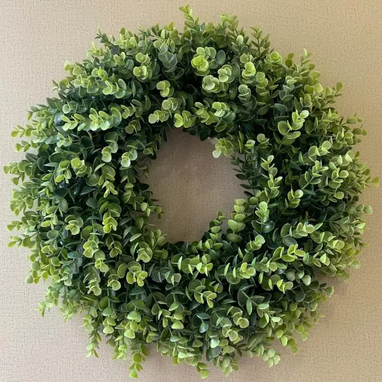 20&rdquo; Wreaths for Front Door,Spring and Summer Eucalyptus Wreath {5}