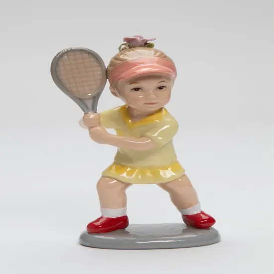 Ceramic Tennis Girl Figurine, Home D&eacute;cor, Gift for Her, Gift for Mom, Gift for Daughter, Wimbledon {3}