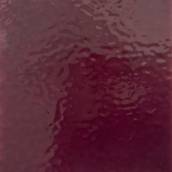 Wissmach POMEGRANATE English Muffle Stained Glass Sheet &ndash; Vintage Ripple Textured Art Glass for Mosaics, Panels, Lamps & DIY Crafts | Hand-selected by The Little Flowers {1}