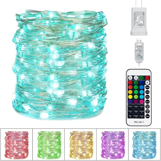 Color Changing Fairy String Lights -16 Colors {1}