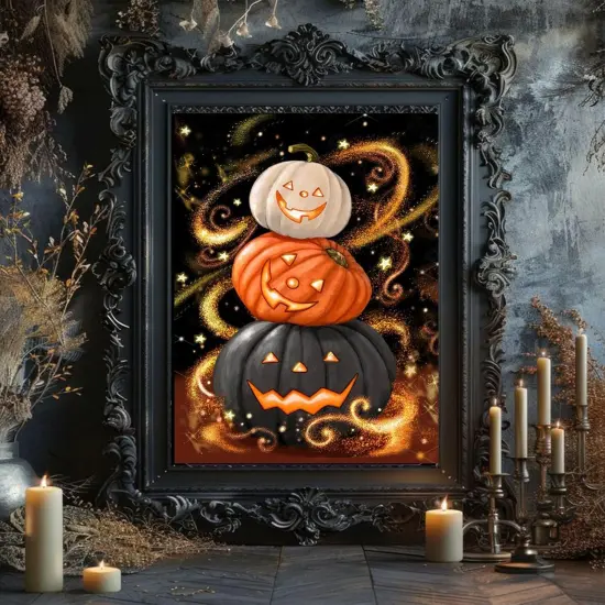 Halloween Paint by Numbers for Adults {2}