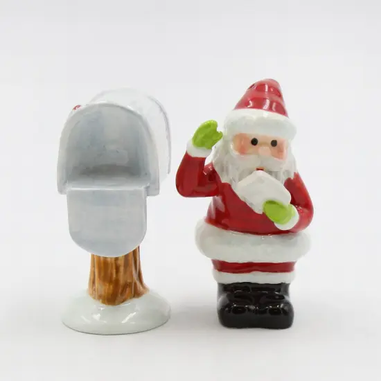 Ceramic Letters for SantaSalt and Pepper Shakers, Home D&eacute;cor, Gift for Her, Gift for Mom, Kitchen D&eacute;cor, Christmas D&eacute;cor {5}