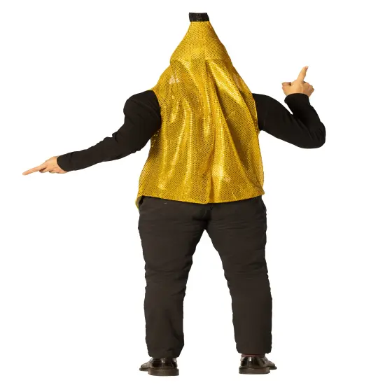 Glitzy Sequin Ultimate Banana Costume, Adult One Size & XXS {3}