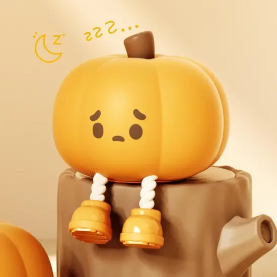 Cute Pumpkin LED Night Light {1}