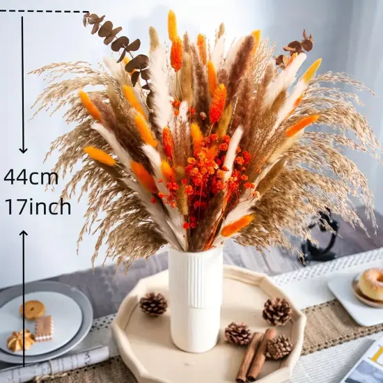 80pcs Dried Pampas Grass (17inch) {3}