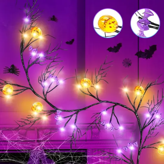 Halloween Lights String Garland Decorations {2}