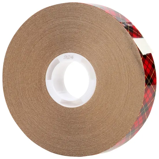 3M Scotch 924 ATG Premium Adhesive Transfer Tape, 1/4" x 36 yd Roll, Pack of 12 {4}