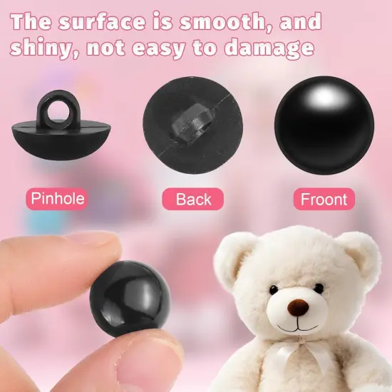 320PCs Safety Eyes for Crocheting (6 Sizes) {3}