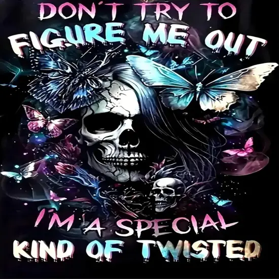 Skull Butterfly Diamond Painting Kits {1}