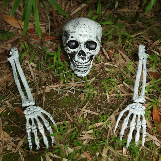 Scary Halloween Skeleton Arms and Hands Decoration {2}