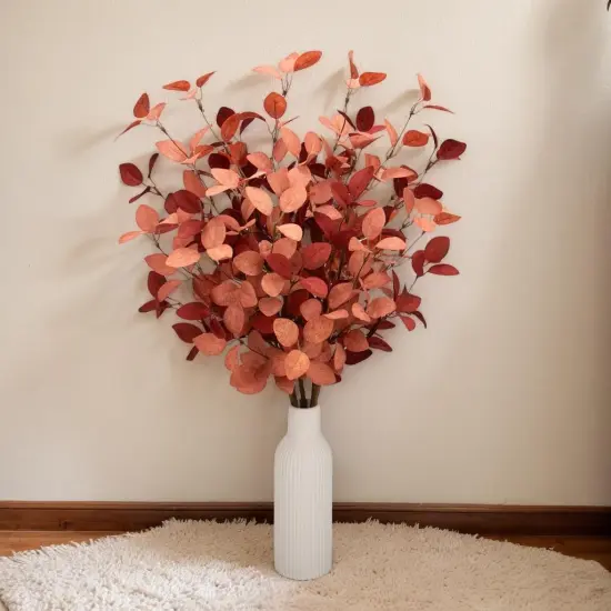 5 Pcs 27" Fall Eucalyptus Stems {4}