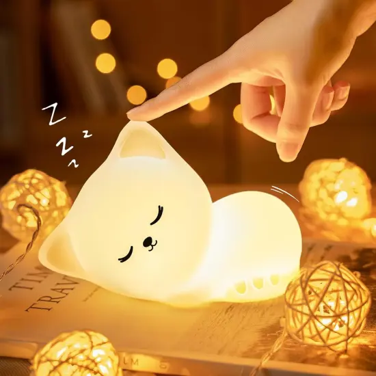 16 Colors Cat Lamp Cute Lamp {1}