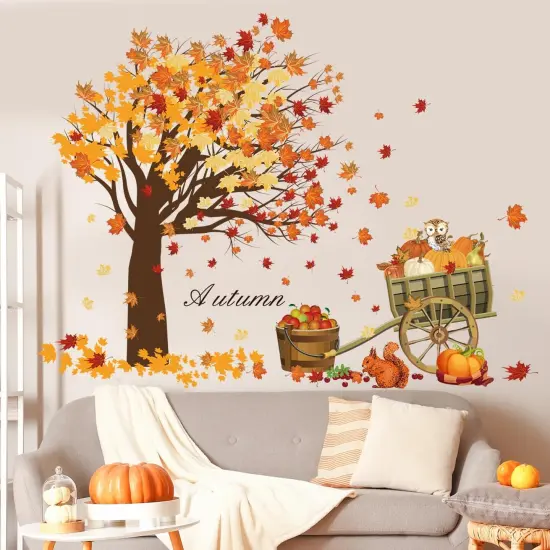 Fall Thanksgiving Wall Decals {2}