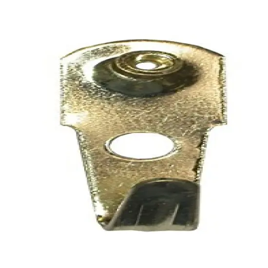 Framer Supply Plated Courtesy Picture Hangers, Max Load 30lb, 100 Individually Wrapped Sets {1}