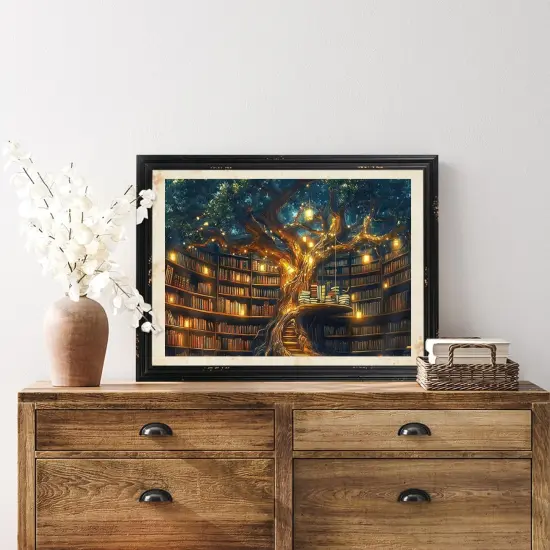 Paint by Numbers for Adult, Tree Paint by Numbers Kit for Adults 16x20Inch {2}