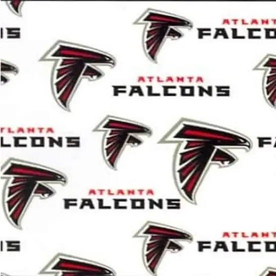 Licensed NFL Atlanta Falcons Cotton 6209-W Fabric by the Yard {1}