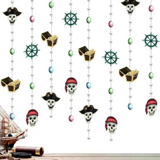 Pirate Garland Party Decorations for Halloween {1}