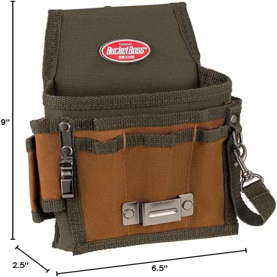 Tool Pouch with FlapFit - Brown {5}