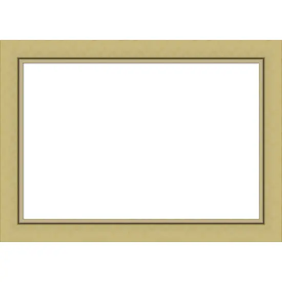Landon Gold Framed Dry Erase Magnetic Board {6}
