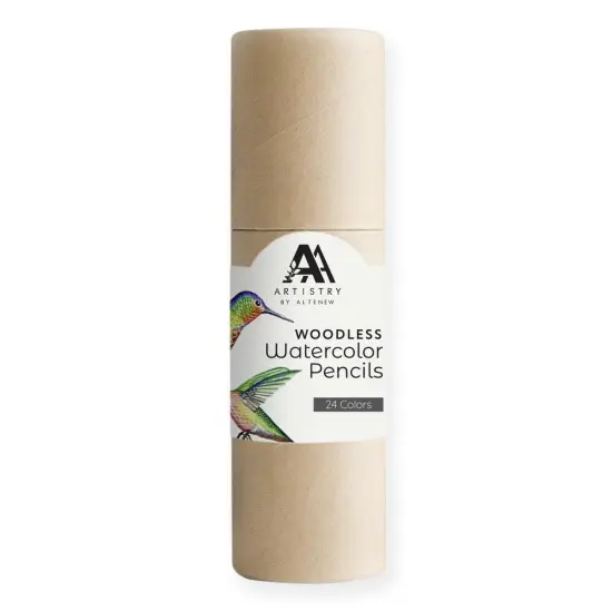 Woodless Watercolor Pencil 24 Set {5}