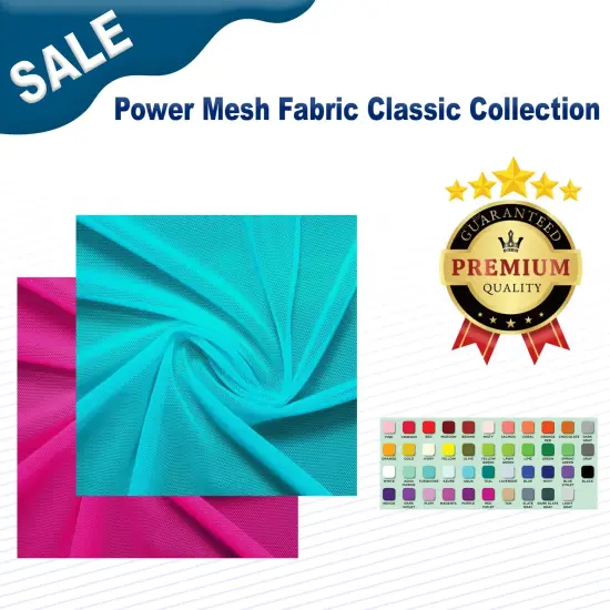 Power Mesh Fabric Classic Collection Bouquet {2}