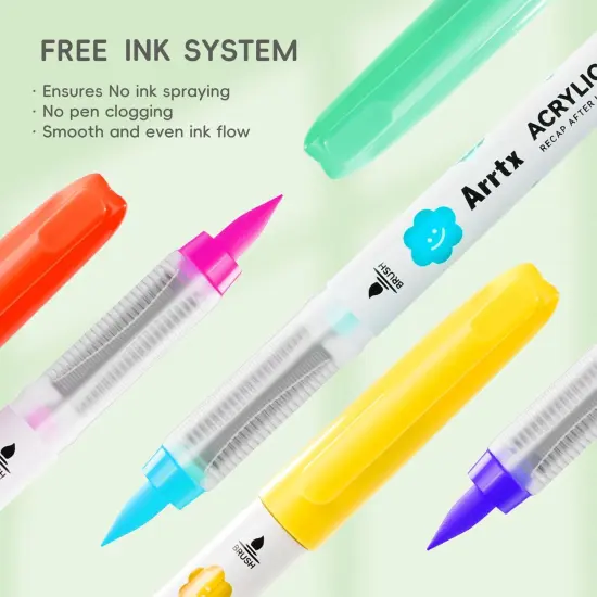 36 Colors Acrylic Paint Pens {4}