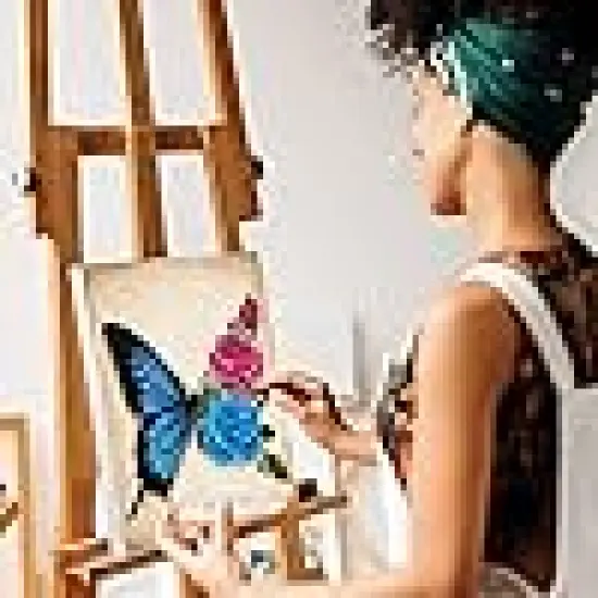 Floral Butterfly Painting Kit Sip and Paint Party Favor {3}