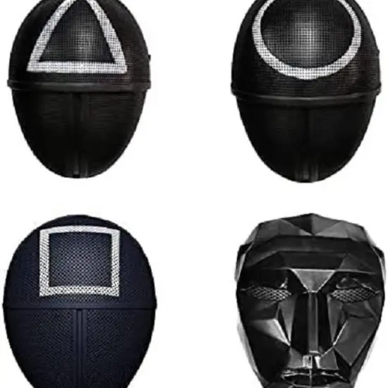 Edge Collections - Black - Cosplay Masks for Halloween and Costume Parties! {1}