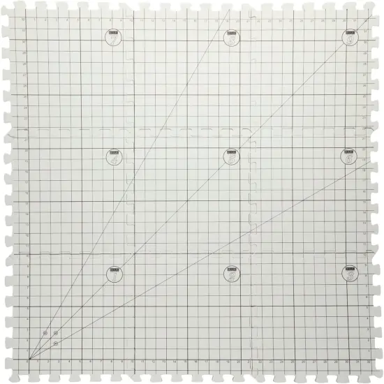 9 Extra Thick Blocking Board Mats for Knitting w/Grids {4}