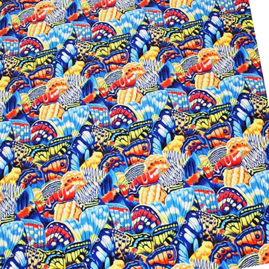 Butterfly Fields Printed Spandex {5}