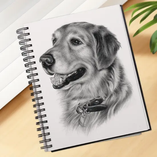 8.5x11inches Hardbound Sketch Book, Spiral Bound Sketch Pad, 80-Sheets 90gsm Inner Paper, Acid Free Drawing Art Paper, Prefect Works with Kids and Adults {2}