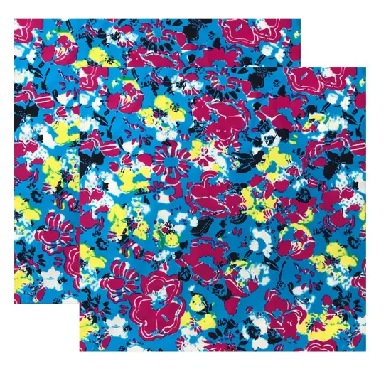 Floral Impressions Printed Spandex Fabric {3}