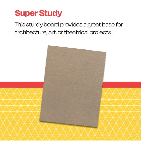 School Smart Newsboard, 12 x 18 Inches, Natural, Pack of 24 {6}