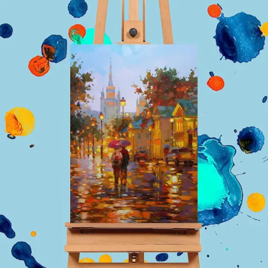 6 Pack DIY Paint by Numbers Kit - Z002 {4}