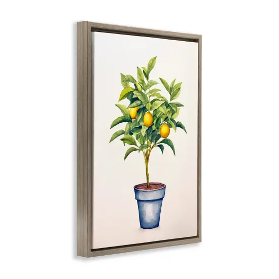 Stupell Industries Citrus Serenade Plant Floating Frame, design by Andrea Haase {3}