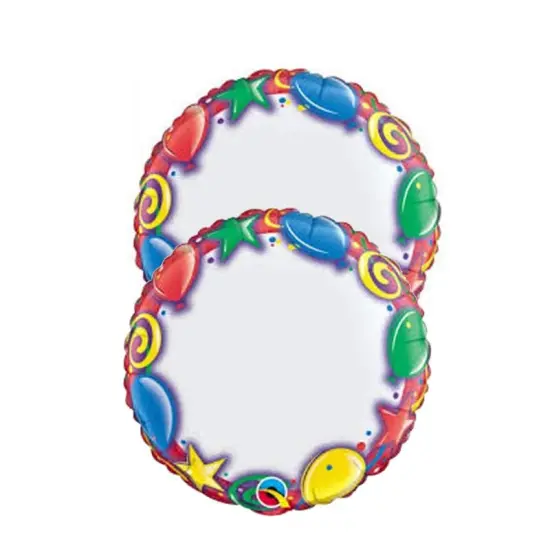 Qualatex&reg; Your Message Balloon 18 Inch {3}