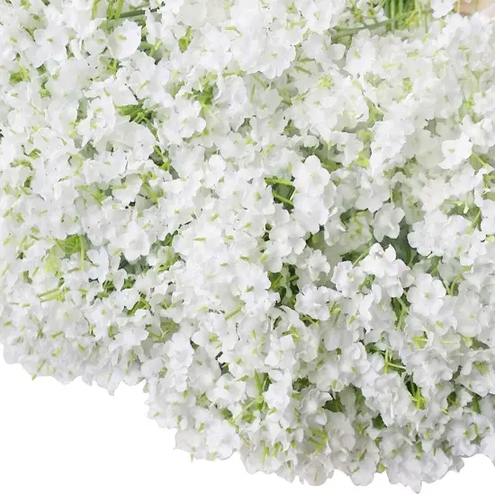 Baby Breath Gypsophila Wedding Decoration Bride White Colour Pu Flowers 30 Pieces/lot {1}
