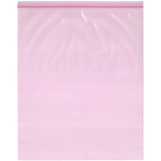 Plymor 15" x 18" (Pack of 100), 4 Mil Heavy Duty Anti-Static Zipper Reclosable Plastic Bags {1}