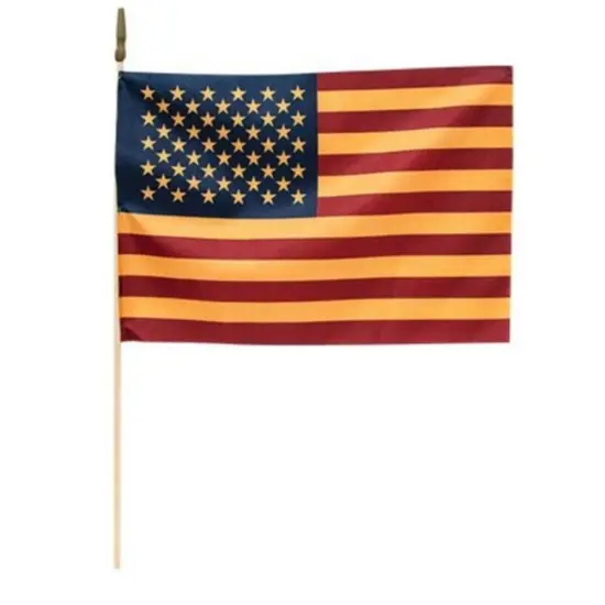 8.5 Inch High Decorative Mini Flag Pick Ideal Accent for Tabletops or Centerpieces {1}