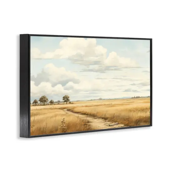 Stupell Industries Path Through Vast Grassland Framed Giclee Design By LSR Creative Studio {3}