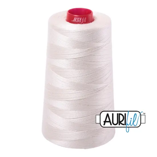 Silver White (2309) | 12wt Cone (1750M / 1914Y) | Aurifil Thread {1}