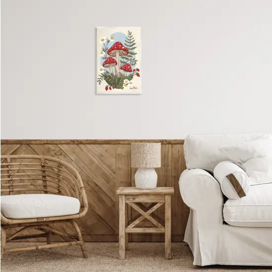 Stupell Industries Cottage Mushrooms & Blooms Wall Plaque Design by Sara Baker {2}