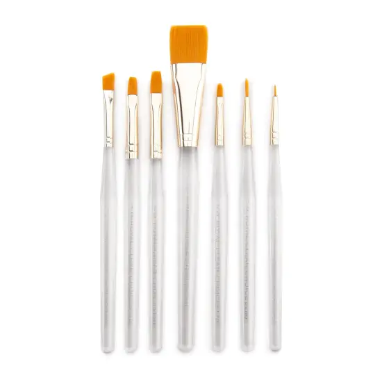 RSET-9157 | 7pc Golden Taklon Variety Brush Set {2}