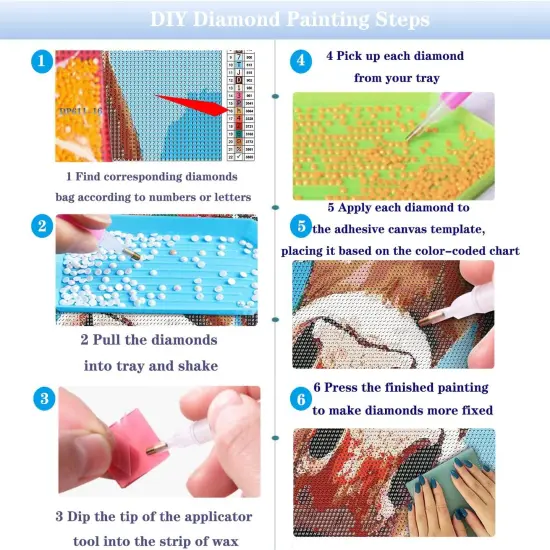 Patriotic Diamond Painting Kits for Adults Beginners - 5D DIY Eagle American Flag Full Drill Diamond Kits Painting Crafts for Home Wall Decor, Diamond Art Kits,12x16inch {5}