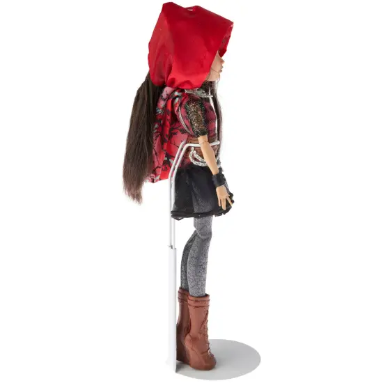 Plymor DSP-5125W White Adjustable Doll Stand, fits 10, 11, and 12 inch Slim Waist Dolls, Waist is 1.125" - 1.5" wide, 3.25" - 4" around {5}