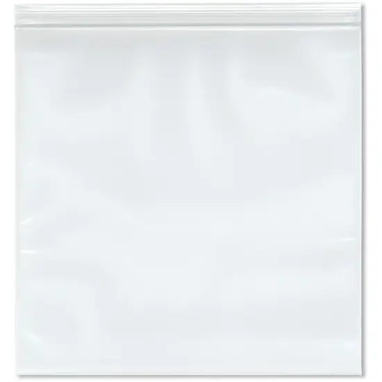 Plymor 10" x 10" (Pack of 100), 6 Mil Industrial Duty Zipper Reclosable Plastic Bags {1}