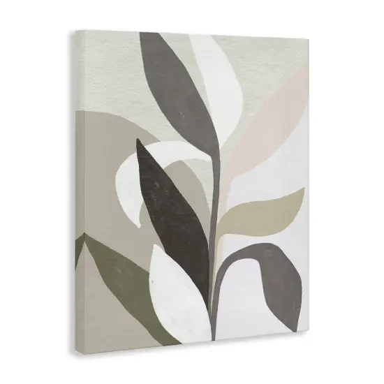 Stupell Industries Soft Modern Organic Leaves Canvas Design by June Erica Vess {3}