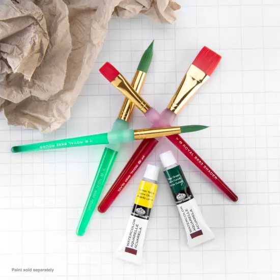 BK684 | Big Kid's Choice™ 4pc Lil' Grippers™ Round/Flat Brush Set {2}